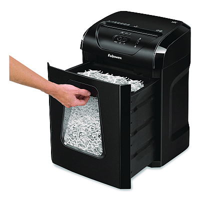 Fellowes Powershred 12C Cross-Cut Personal Shredder, 12 Manual Sheet Capacity (24343401)