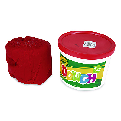 Crayola Modeling Dough, Red, 3 lb Bucket (430830)