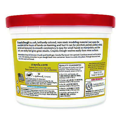 Crayola Modeling Dough, Red, 3 lb Bucket (430830)
