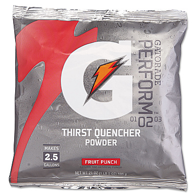 Gatorade Original Powdered Drink Mix, Variety Pack, 21oz Packets, 32/Carton (GTD03944)