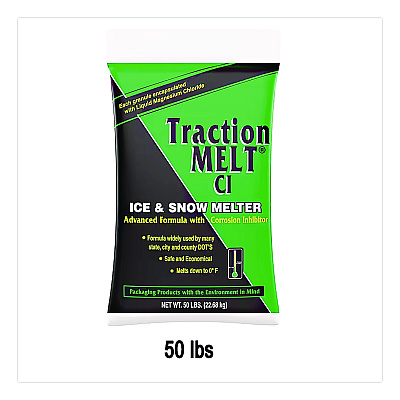 Scotwood Industries Traction Melt CI Ice and Snow Melter, 50 lb Bag (SWO50BTM)
