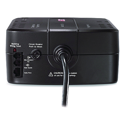 APC Back-UPS ES 550VA System, 8 Outlets, 550 VA, 365 J (733726)