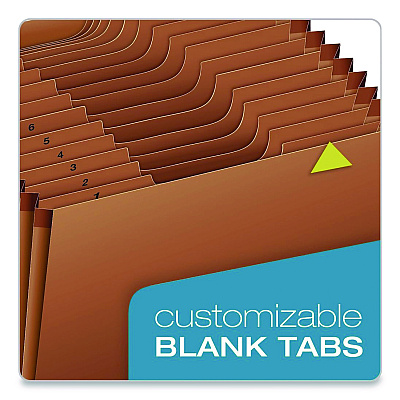 Pendaflex Heavy-Duty Expanding File, 31 Sections, 1/3-Cut Tabs, Legal Size, Redrope (R219DHD)