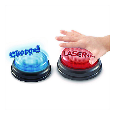 Learning Resources Team Answer Buzzers, Ages 3 and Up, 4 Buzzers (LER3780)