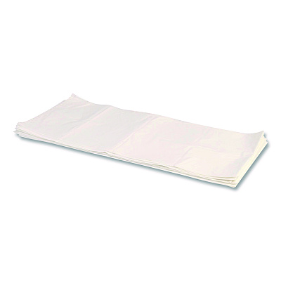 Heritage High-Density Waste Can Liners, 33 gal, 22 mic, 33" x 40", Natural, Roll, 25 Bags/Roll, 10 Rolls/Carton (421061)