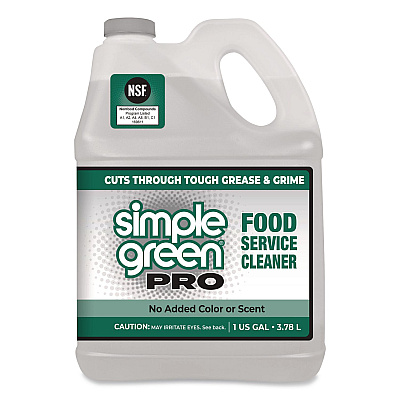 Simple Green Pro Food Service Cleaner, 1 gal Bottle, 4/Carton (0601128)