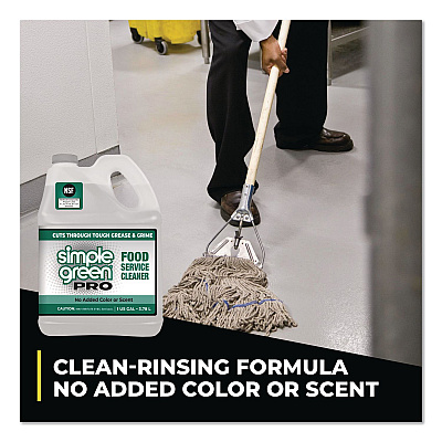 Simple Green Pro Food Service Cleaner, 1 gal Bottle, 4/Carton (0601128)