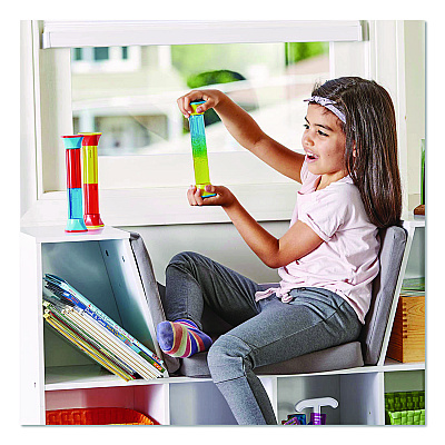 hand2mind ColorMix Sensory Tubes, Ages 3 and Up, Assorted Colors, 3 Pieces (93386)