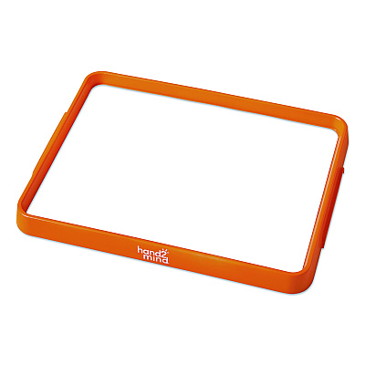 hand2mind Magnetic Dry-Erase Trays, 13" x 9.5", White Surface, Assorted Frame Colors, 6/Set (96157)