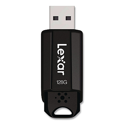 Lexar S803.1 USB Flash Drive, 128 GB, Black (LJDS80128BNB)