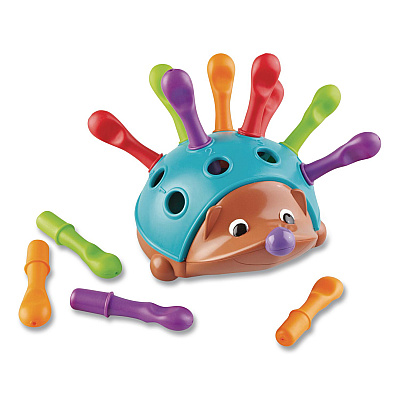 Learning Resources Spike the Fine Motor Hedgehog, Pre-K, 14 Pieces (LER8904)