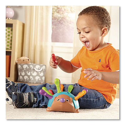Learning Resources Spike the Fine Motor Hedgehog, Pre-K, 14 Pieces (LER8904)