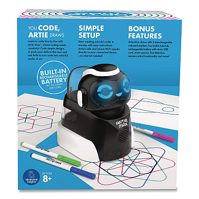 Educational Insights Artie Max The Coding Robot, Grades 3 to 8 (1126)