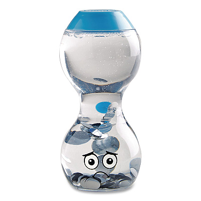 hand2mind Express Your Feelings Sensory Bottles, Ages 18 Months and Up, Assorted Colors, 4 Pieces (96242)