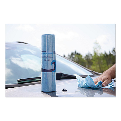 Boardwalk Automotive Wiper Rolls, 9.4 x 11, Blue, 55/Roll, 30 Rolls/Carton (AUTORL1650B)
