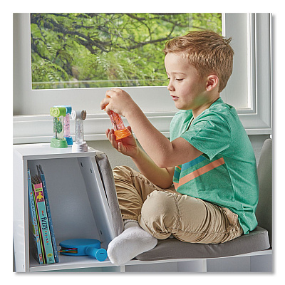hand2mind Changing Seasons Sensory Tubes, Ages 3 and Up, Assorted Colors, 4 Pieces (95385)