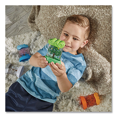 hand2mind Changing Seasons Sensory Tubes, Ages 3 and Up, Assorted Colors, 4 Pieces (95385)