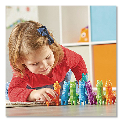 Learning Resources Snap-n-Learn Letter Llamas, Pre-K, 26 Pieces (LER6713)