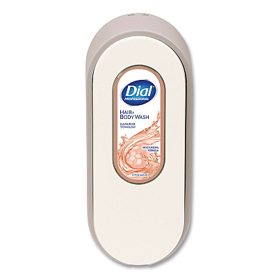Dial Professional Hair + Body Wash Refill for Versa Dispenser, Neutral Scent, 15 oz, 6/Carton (16304CT)