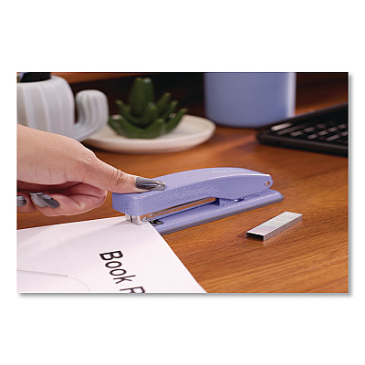 Swingline Cub Compact Metal Staplers, 20 Sheet Capacity, Periwinkle (1071)