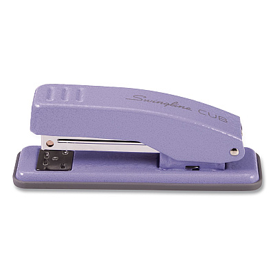 Swingline Cub Compact Metal Staplers, 20 Sheet Capacity, Periwinkle (1071)
