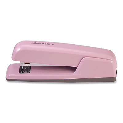 Swingline 747 Business Full Strip Desk Stapler, 30 Sheet Capacity, Blush Pink (74740)