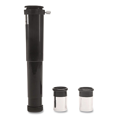 Educational Insights GeoSafari Vega 360 Telescope, 2 Elements, 18x to 67x Magnification, 50 mm Aperture, 360 mm Focal Length, White (5304)