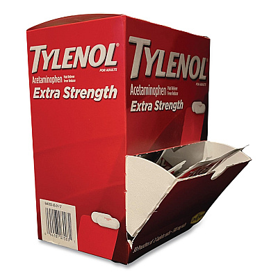Tylenol Extra Strength Caplets, Two-Pack, 30/Box (64478)