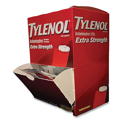 Tylenol Extra Strength Caplets, Two-Pack, 30/Box (64478)