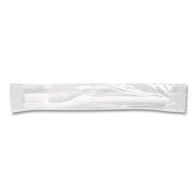 Boardwalk Toothbrush, White, 144/Carton (TBRUSHSF)