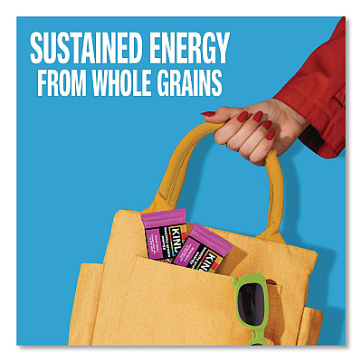 KIND Healthy Grains Energy Mixed Berry Bars, 1.4 oz Bar, 10/Box (67073)