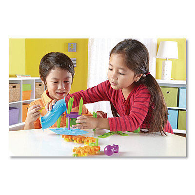 Learning Resources Playground Engineering and Design Building Set, Grades Pre-K to 1, 104 Pieces (LER2842)