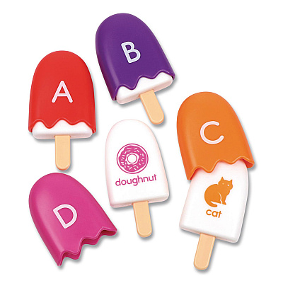 Learning Resources Mini ABC Pops, Pre-K to K, 52 Pieces (LER6799)