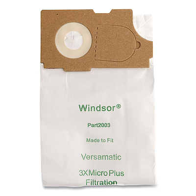 Green Klean GK-2003 Replacement Vacuum Bag, 10 Bags/Pack, 10 Packs/Carton