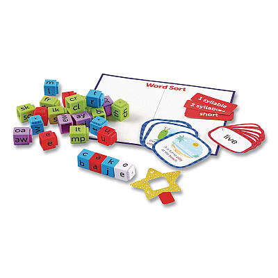Learning Resources Skill Builders! First Grade Reading Activity Set, Grade 1, 88 Pieces (LER1237)