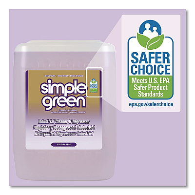 Simple Green Industrial Cleaner and Degreaser, Lavender Scent, 5 gal Pail (1600005)