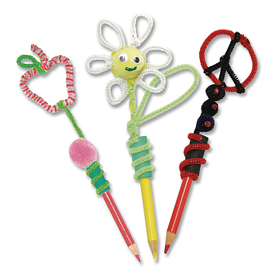 Creativity Street Regular Stems, 12" x 4 mm, Metal Wire/Polyester, Assorted Colors, 100/Pack (PAC711201R)