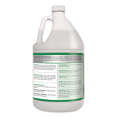 Simple Green Pro Odor Eliminator, Eucalyptus Scent, 1 gal Bottle, 6/Carton (4251128)
