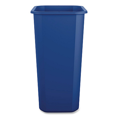 Boardwalk Recycling Container, 10 gal, Polypropylene, Blue (41QTRECYCLEB)