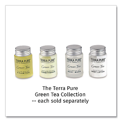 Diversified Hospitality Solutions Terra Pure Conditioner Jam Jar, Green Tea Lemongrass, 1 oz Jar, 300/Carton (007477)