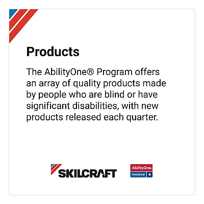 AbilityOne 810500NIB1402, SKILCRAFT Recycled Content Trash Can Liners, XX Heavy-Duty, 45 gal, 1.5 mil, 40 x 48, Clear, 100/Box (5681549)