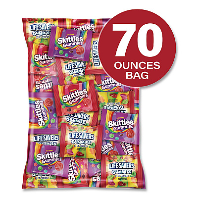 MARS Gummy Favorites Fun Size Mix, 70 oz Bag (22002591)