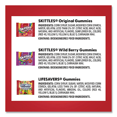 MARS Gummy Favorites Fun Size Mix, 70 oz Bag (22002591)