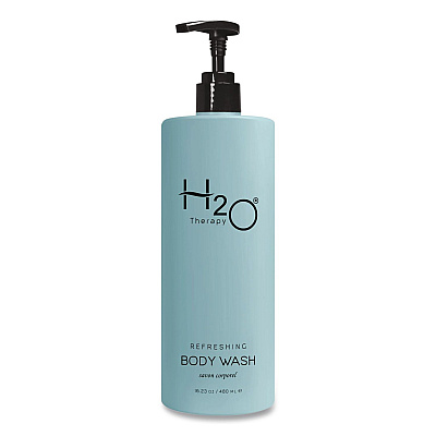 Diversified Hospitality Solutions H2O Therapy Body Wash Air Pump, White Tea and Lemongrass, 16.23 oz Bottle, 12/Carton (259829)
