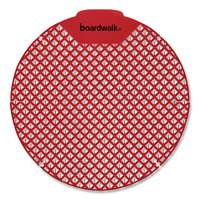 Boardwalk Urinal Screen, Cherry Scent, Red, 1.8 oz, Dozen (1008)