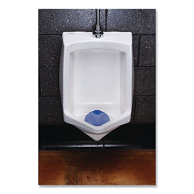 Boardwalk Urinal Screen, Tutti Frutti Scent, Blue, 1.8 oz, Dozen (1009)