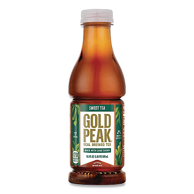 Gold Peak Sweet Black Tea Bottles, 16.9 oz Bottle, 18/Carton (22002678)