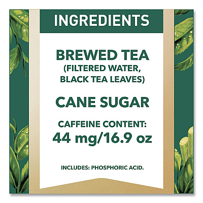 Gold Peak Sweet Black Tea Bottles, 16.9 oz Bottle, 18/Carton (22002678)