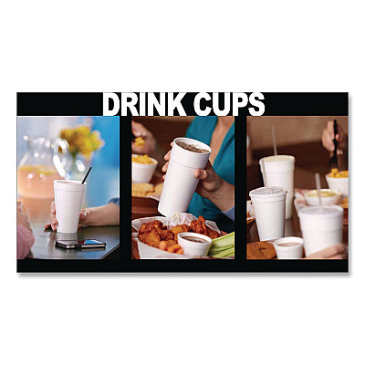 WinCup Foam Drink Cups, 32 oz, White, 500/Carton (221981)