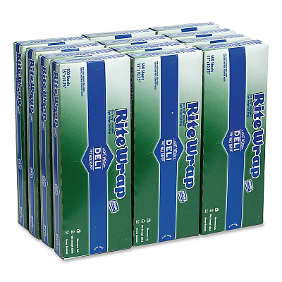 Dixie Dry Wax Light Weight Deli Paper, 15.12 x 10.75, 500/Pack, 12 Packs/Carton (RW156)